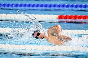 Paris 2024 Paralympics - Para Swimming - Alex Portal and Kylian Portal on the 400m freestyle podium