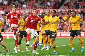 Nottingham Forest FC v Wolverhampton Wanderers FC - Premier League