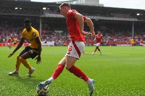 Nottingham Forest FC v Wolverhampton Wanderers FC - Premier League