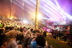 Orchestra Concert In The Largest Forest In Southeast Asia Held In Bandung, Indonesia