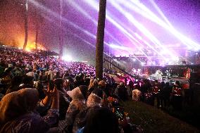 Orchestra Concert In The Largest Forest In Southeast Asia Held In Bandung, Indonesia