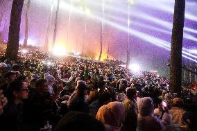 Orchestra Concert In The Largest Forest In Southeast Asia Held In Bandung, Indonesia