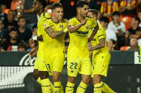 Valencia CF v Villarreal CF  - LaLiga EA Sports