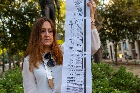 Venezuelans Living In LIsbon Gathered In Support Of María Corina Machado And Edmundo Gonzalez