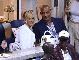 US Open - Celebs on Day 6 in New York