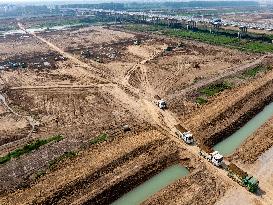 Huaihe River Waterway Project Construction