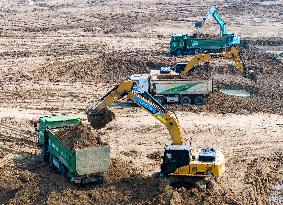 Huaihe River Waterway Project Construction