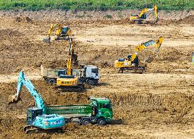 Huaihe River Waterway Project Construction