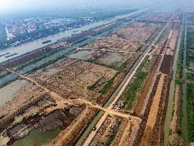 Huaihe River Waterway Project Construction