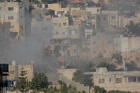 Israeli Troops And Palestinian Militants Clash - West Bank