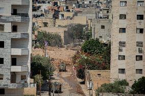 Israeli Troops And Palestinian Militants Clash - West Bank