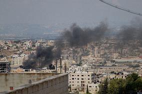 Israeli Troops And Palestinian Militants Clash - West Bank