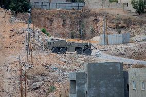 Israeli Troops And Palestinian Militants Clash - West Bank