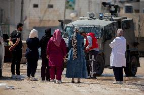 Israeli Troops And Palestinian Militants Clash - West Bank