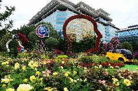 2024 Forum on China-Africa Cooperation Summit Flower Bed