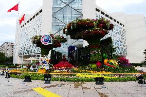 2024 Forum on China-Africa Cooperation Summit Flower Bed