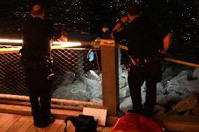 Bone Fragments Recovered At Brooklyn Bridge Park In Brooklyn New York