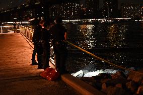 Bone Fragments Recovered At Brooklyn Bridge Park In Brooklyn New York