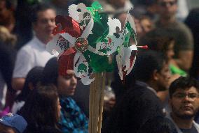 Preparations For The Last And 6th Government Report Of Andres Manuel Lopez Obrador, President Of Mexico