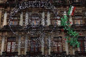 Preparations For The Last And 6th Government Report Of Andres Manuel Lopez Obrador, President Of Mexico