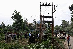 Burglars Stole A 250 KV Power Transformer From Tarzoo Sopore