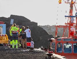 El Hierro receives a new cayuco with more than 50 people on board