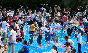 Schools across China hosted activities to mark the start of the new semester