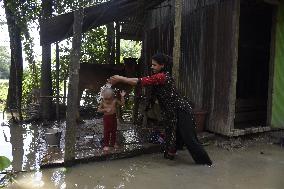 Floodwater in Noakhali