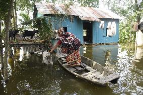 Floodwater in Noakhali