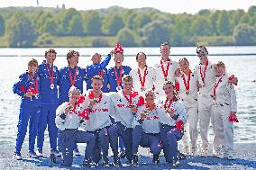 Paris 2024 Paralympics - Para Rowing - Bronze Medalists Team France