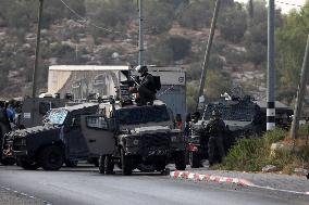 Attack site where police officers killed - Hebron