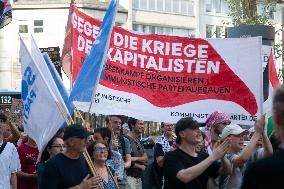 Anti-war Demostration In Cologne