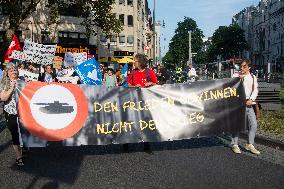 Anti-war Demostration In Cologne