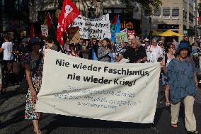 Anti-war Demostration In Cologne