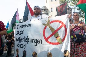 Anti-war Demostration In Cologne