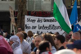 Anti-war Demostration In Cologne