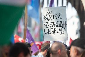 Anti-war Demostration In Cologne