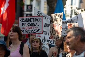 Anti-war Demostration In Cologne