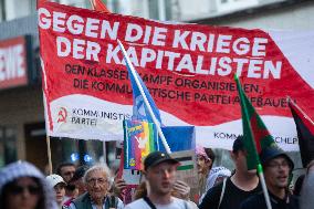 Anti-war Demostration In Cologne