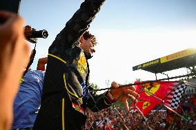 Charles Leclerc At F1 Grand Prix of Italy