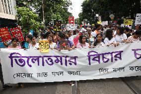 Protest In Kolkata