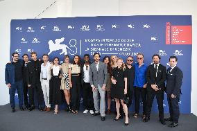 Venice The Brutalist Photocall