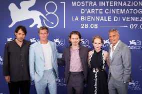 "Wolfs" Photocall - The 81st Venice International Film Festival