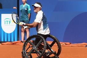 Paris 2024 Paralympics - Wheelchair Tennis - Stephane Houdet qualified - Roland Garros