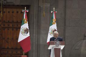 President Lopez Obrador Holds His Last Government Report