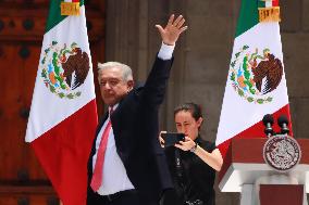 President Lopez Obrador Holds His 6th Government Report