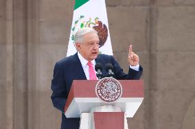 President Lopez Obrador Holds His 6th Government Report