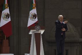 President Lopez Obrador Holds His Last Government Report