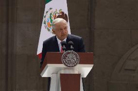 President Lopez Obrador Holds His Last Government Report