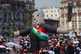 President Lopez Obrador Holds His 6th Government Report